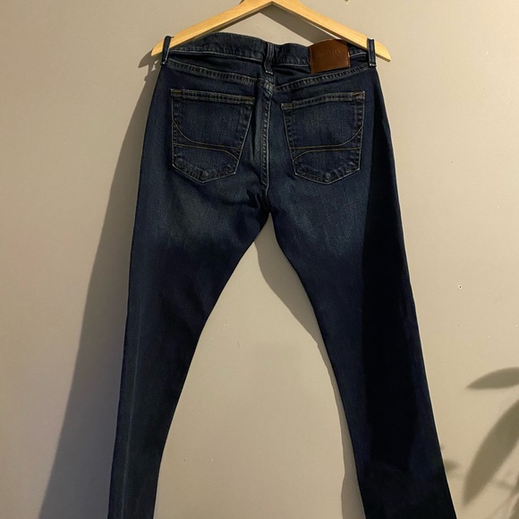 Hollister Dark Blue Straight Leg Jeans waist 30 - Picture 2 of 5